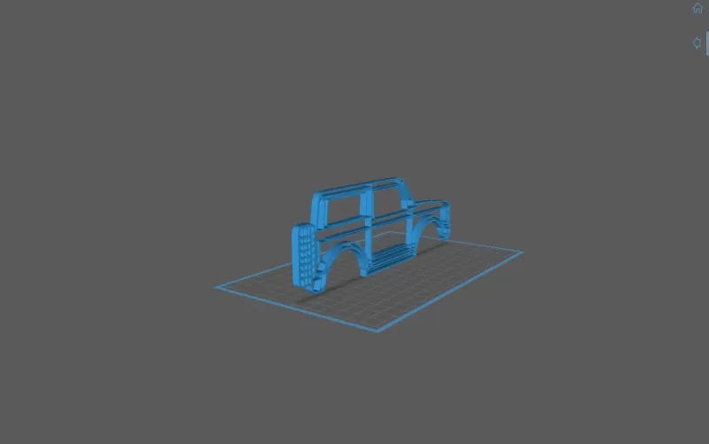 Ford - Bronco 2021 Wall Art - Model preview 2