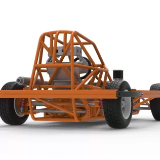 BriSCA Formula 2 Stock Car Base Scale 1:25 - Model thumbnail 19