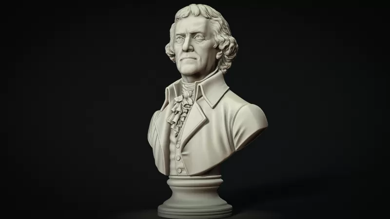 Thomas Jefferson #RoZ - Model preview 8
