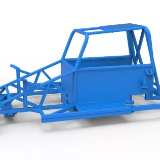 Frame of New Zealand Ministock car Version 3 Scale 1:25