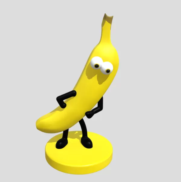 Dancing Banana Stand - Model preview 1