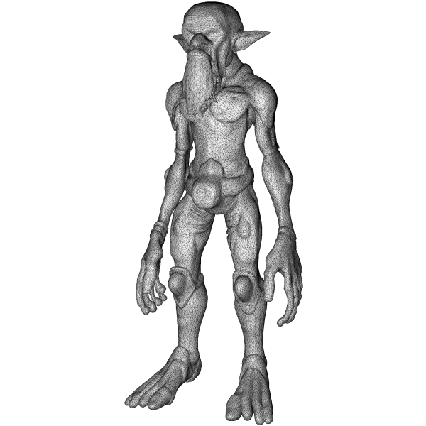 Fantasy Creature Kitbash Collection (High-Poly Character Pack) - Model preview 11