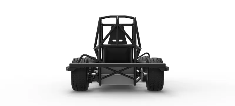 BriSCA Micro Formula 2 Stock Car Base Scale 1:16 - Model preview 16