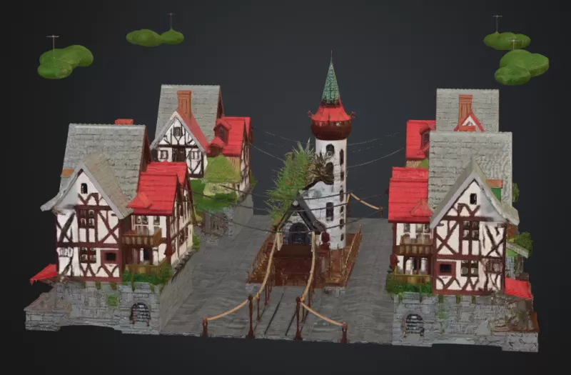 Dorf - Model preview 3
