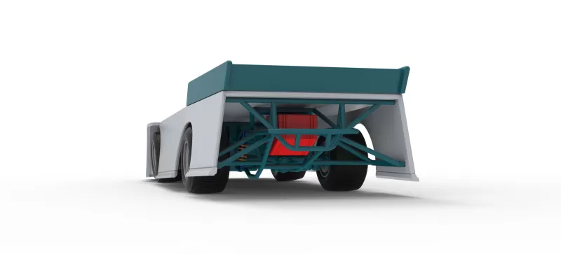Wedge Dirt Late model Scale 1:25 - Model preview 15