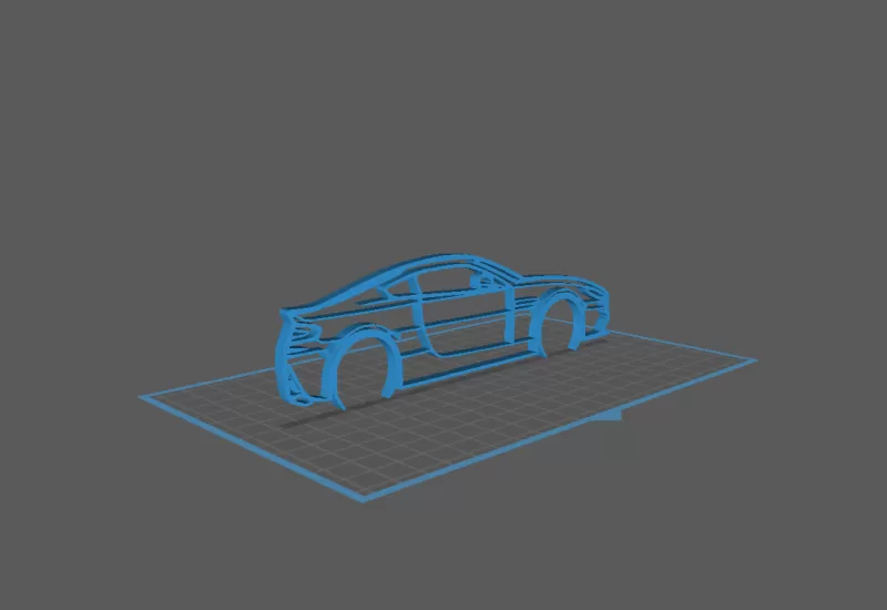 Aston Martin - V12 Vantage Wall Art - Model preview 2