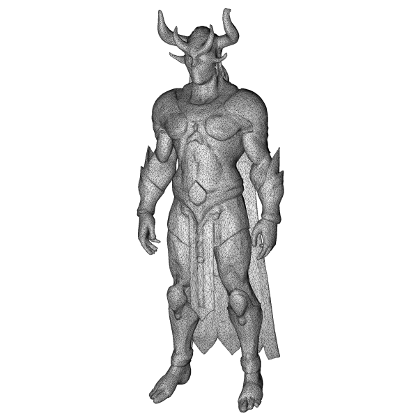 Divine Realm Mythic Character Collection - Model preview 3