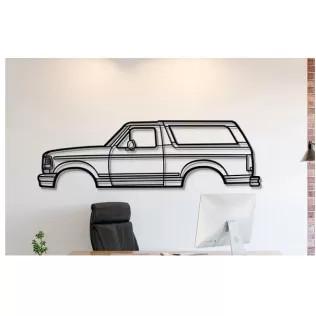 Ford - Bronco 1992 Wall Art