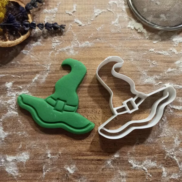 Halloween Witch Hat Cookie Cutter, Halloween Surprise & Gift - Model preview 4