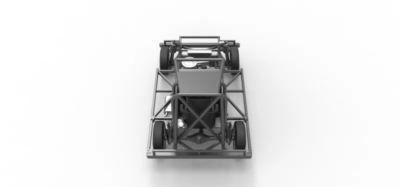 New Zealand Ministock car Base Version 2 Scale 1:25 - Model preview 17