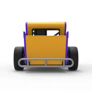 Dwarf car Version 2 Scale 1:25 - Model thumbnail 16