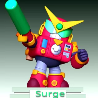 Surge - Brawl Stars - Model thumbnail 2