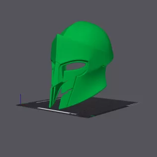 Minimalist Spartan Helmet