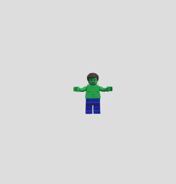 LEGO - Hulk - Model preview 1