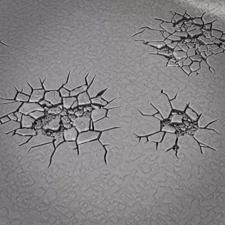 Modular Sci-Fi Battle Board – Realm-Style Gameboard (6 Tiles) - Model thumbnail 7