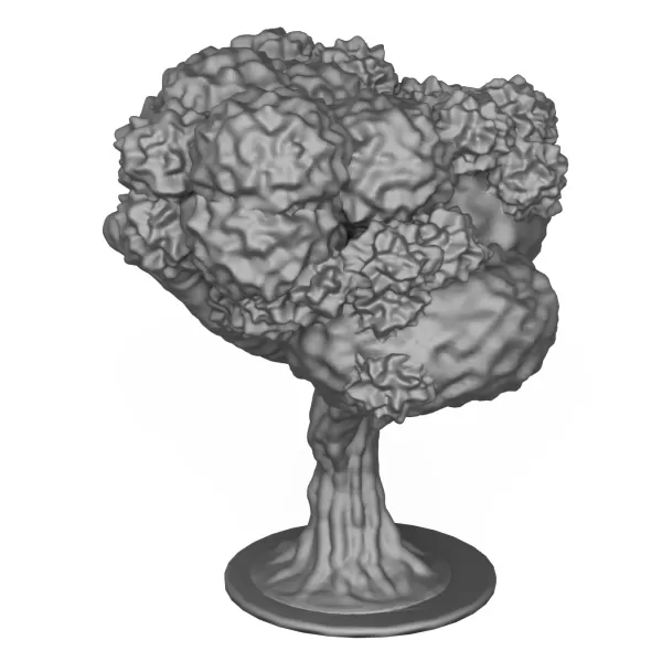 Oak Tree 3D Print Model - Model preview 2