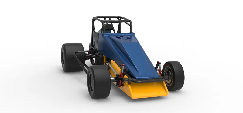 Vintage Pavement Silver Crown Car Scale 1:25 - Model preview 26