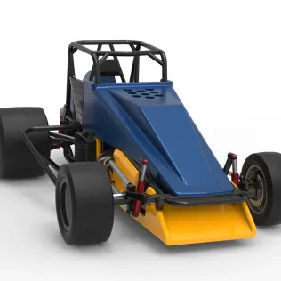 Vintage Pavement Silver Crown Car Scale 1:25 - Model thumbnail 26