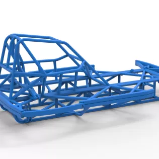 Frame of BriSCA Formula 2 Stock Car Scale 1:25 - Model thumbnail 15