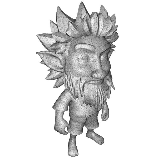 Forest Folk Collection – 10 High-Poly Kitbash Characters - Model preview 21
