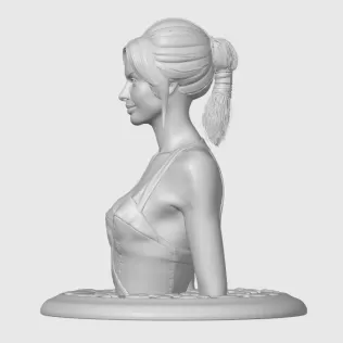 Anne Hathaway 3D Bust Print - Model thumbnail 7