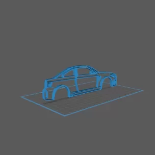 BMW - F87 M2 2019 Wall Art
