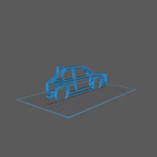 Lancia - Delta S4 Wall Art - Model thumbnail 1