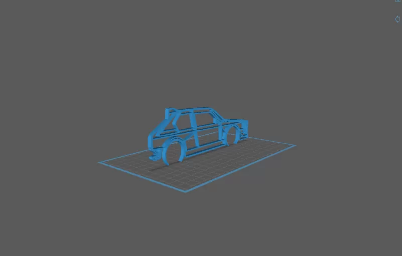Lancia - Delta S4 Wall Art - Model preview 1
