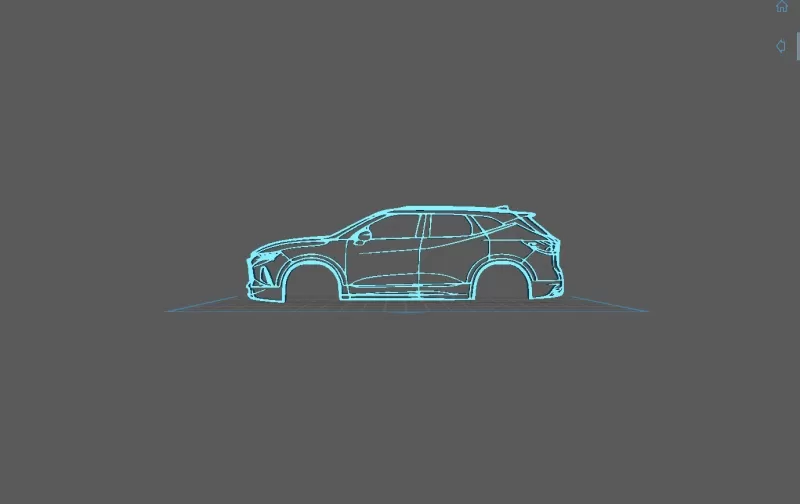 Chevrolet - Blazer 2019 Wall Art - Model preview 1