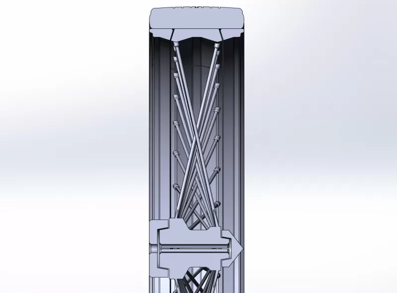 50 inch Wire wheel of Donk car Scale 1:25 - Model preview 21