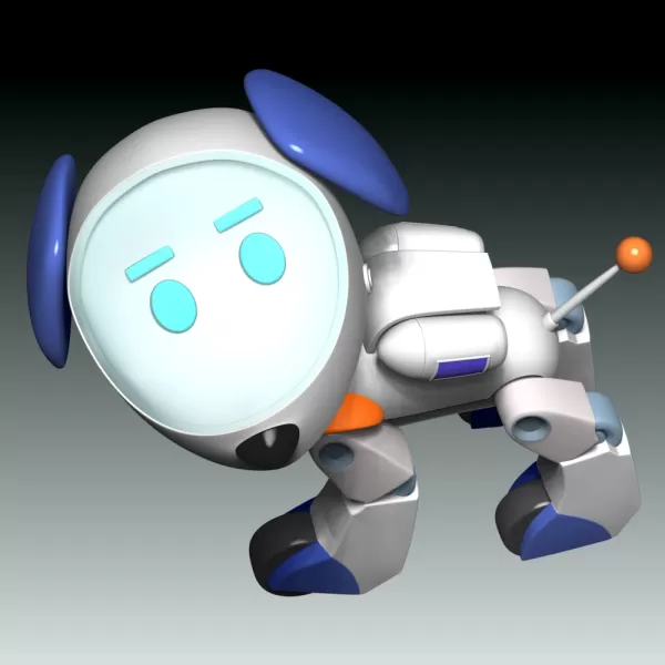 Robo-Dog Paw Patrol - Model preview 7