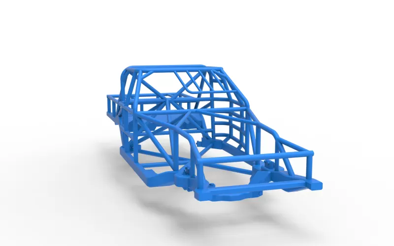 Frame of IMCA Stock car Scale 1:25 - Model preview 17
