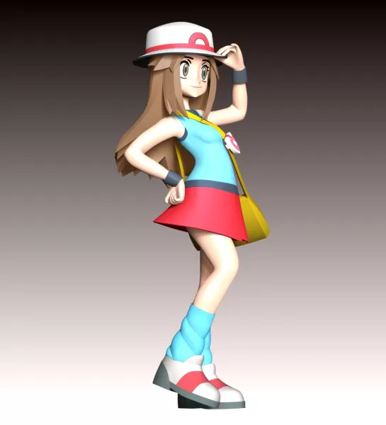 Leaf - Pokemon - Model preview 4