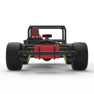 Vintage Semi-Late Model Stock Car Base Scale 1:25 - Model thumbnail 16