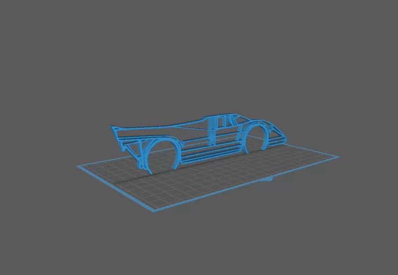 Porsche - 917 Wall Art - Model preview 1