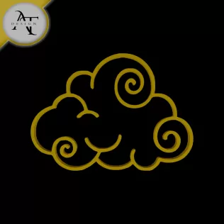 Simple Cloud Symbol - 2D Art