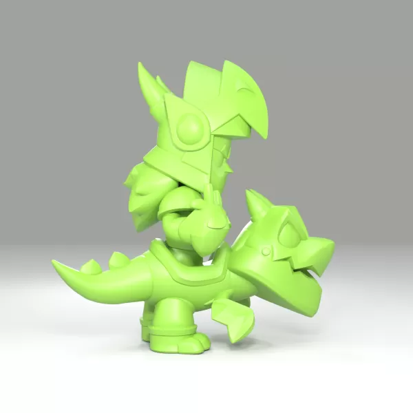 Draco (Original) - Brawl Stars - Model preview 4