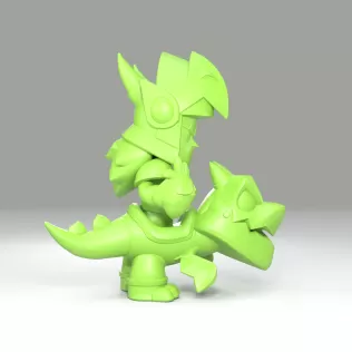 Draco (Original) - Brawl Stars - Model thumbnail 4