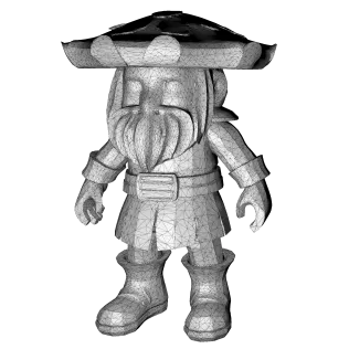 Woodland Gnome Collection (10 High-Poly Kitbash Characters) - Model thumbnail 5