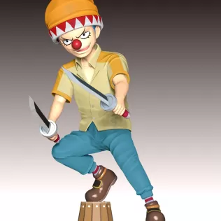 Young Buggy - One Piece - Model thumbnail 8