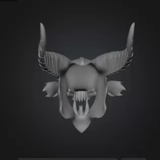 Demon mask