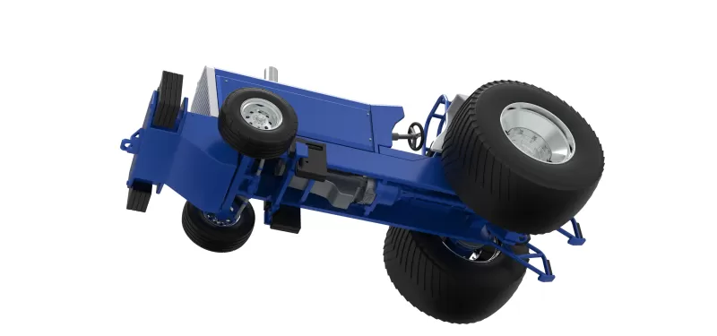 Pro Stock Pulling Tractor Version 5 Scale 1:25 - Model preview 3
