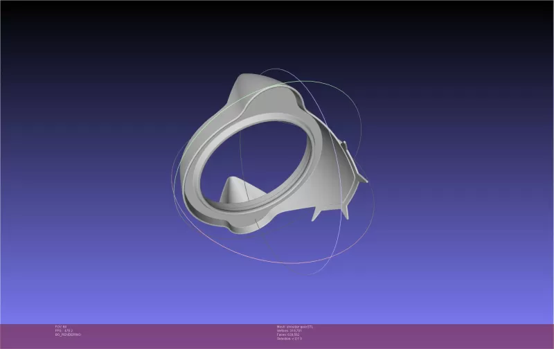 Dr Stone Xeno Henchmen Shoulder Gear - Model preview 4