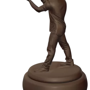 Clay Shooting 3D Character – Premium Printable STL + Blender Fil - Model thumbnail 8
