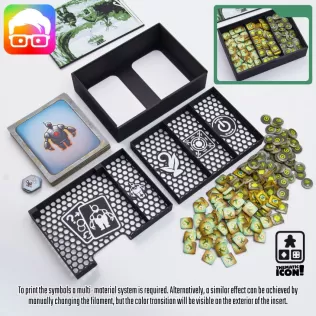 Planta Nubo board game organizer by @ammedia3d - Model thumbnail 10