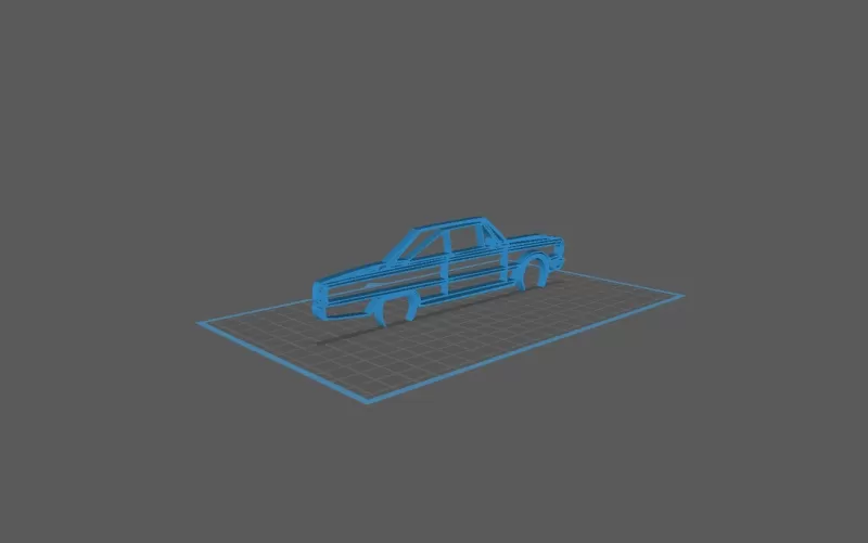 Plymouth - Belvedere GTX 1967 Wall Art - Model preview 2