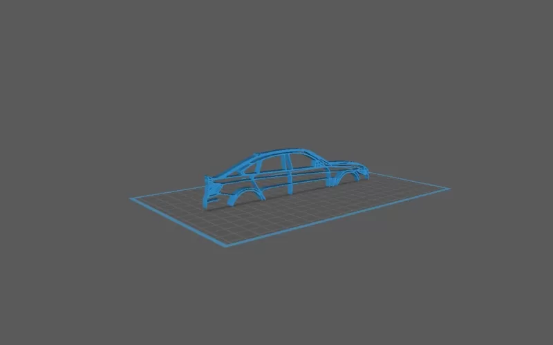BMW - Serie 4 F36 Wall Art - Model preview 2