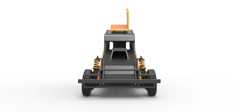 New Zealand Ministock car Version 2 Scale 1:25 - Model preview 7