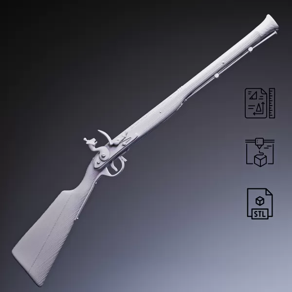 Flintlock Blunderbuss #RoZ - Model preview 7