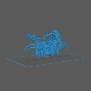 Yamaha - MT 07 Wall Art